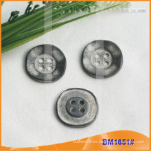Botón de aleación de zinc y botón de metal y botón de costura de metal BM1651